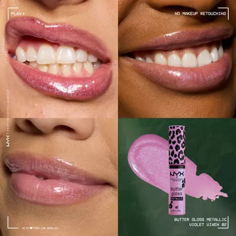 Party Animals Butter Gloss Bling Metallic