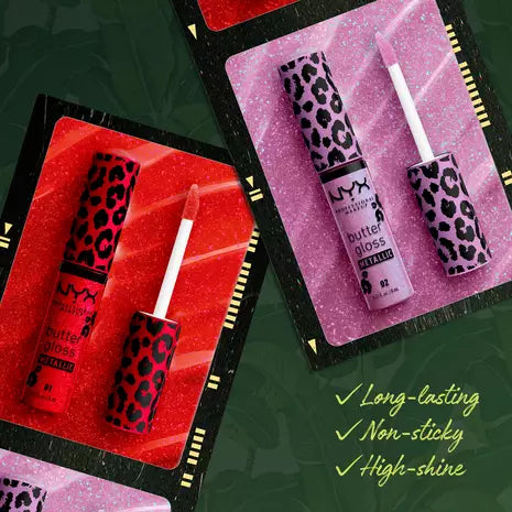Party Animals Butter Gloss Bling Metallic